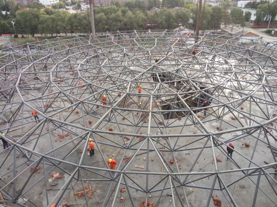 泰兴全民健身中心网架