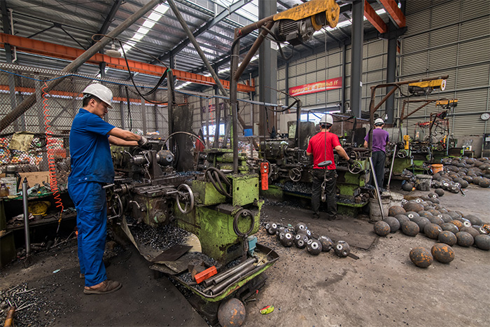 泰兴网架配件车间